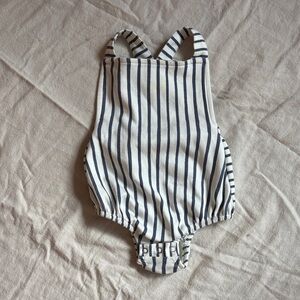 Pehr Striped Baby Onesie